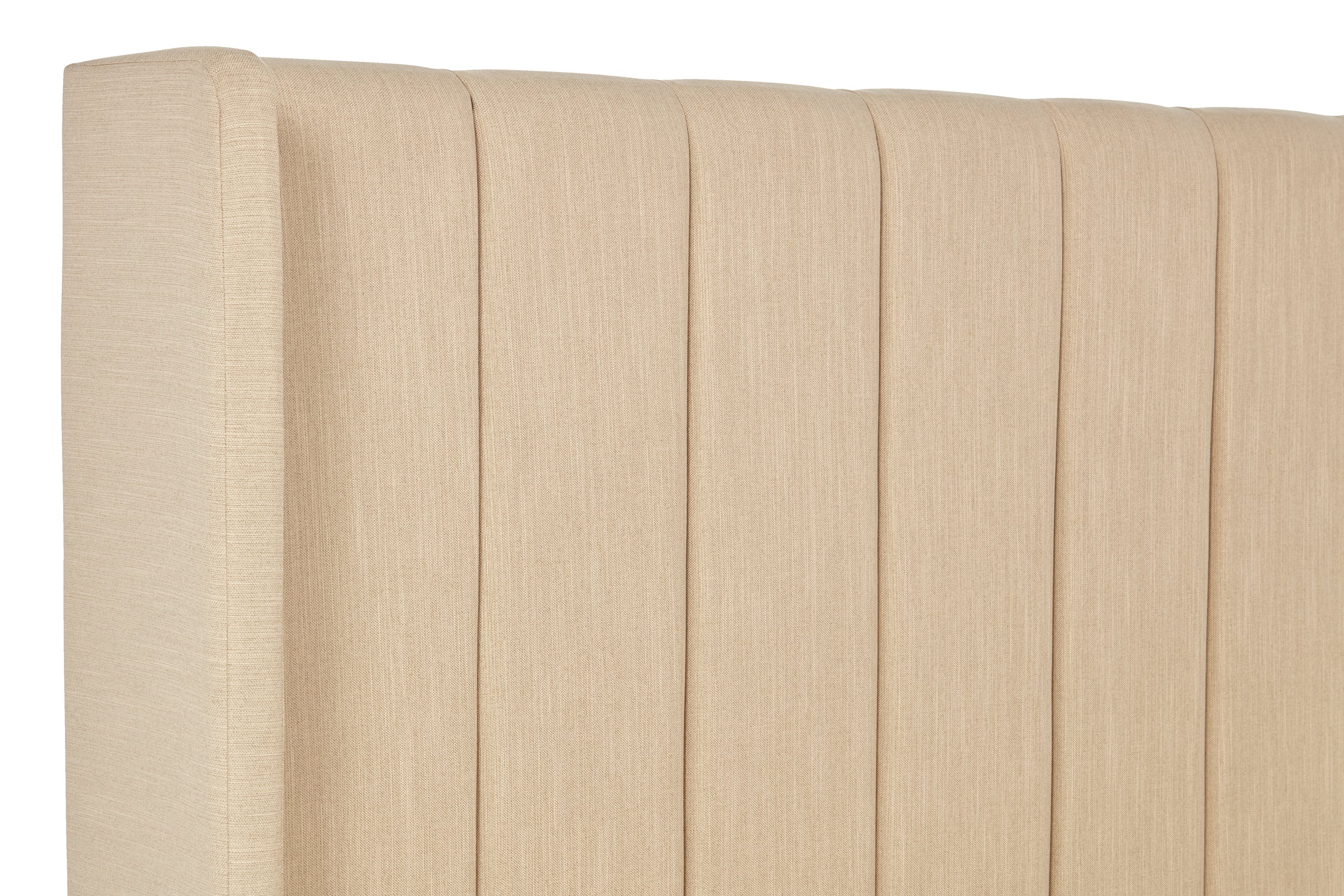 Lumley Modern Upholstered Bed With Winged Headboard And Legs-zoom-7