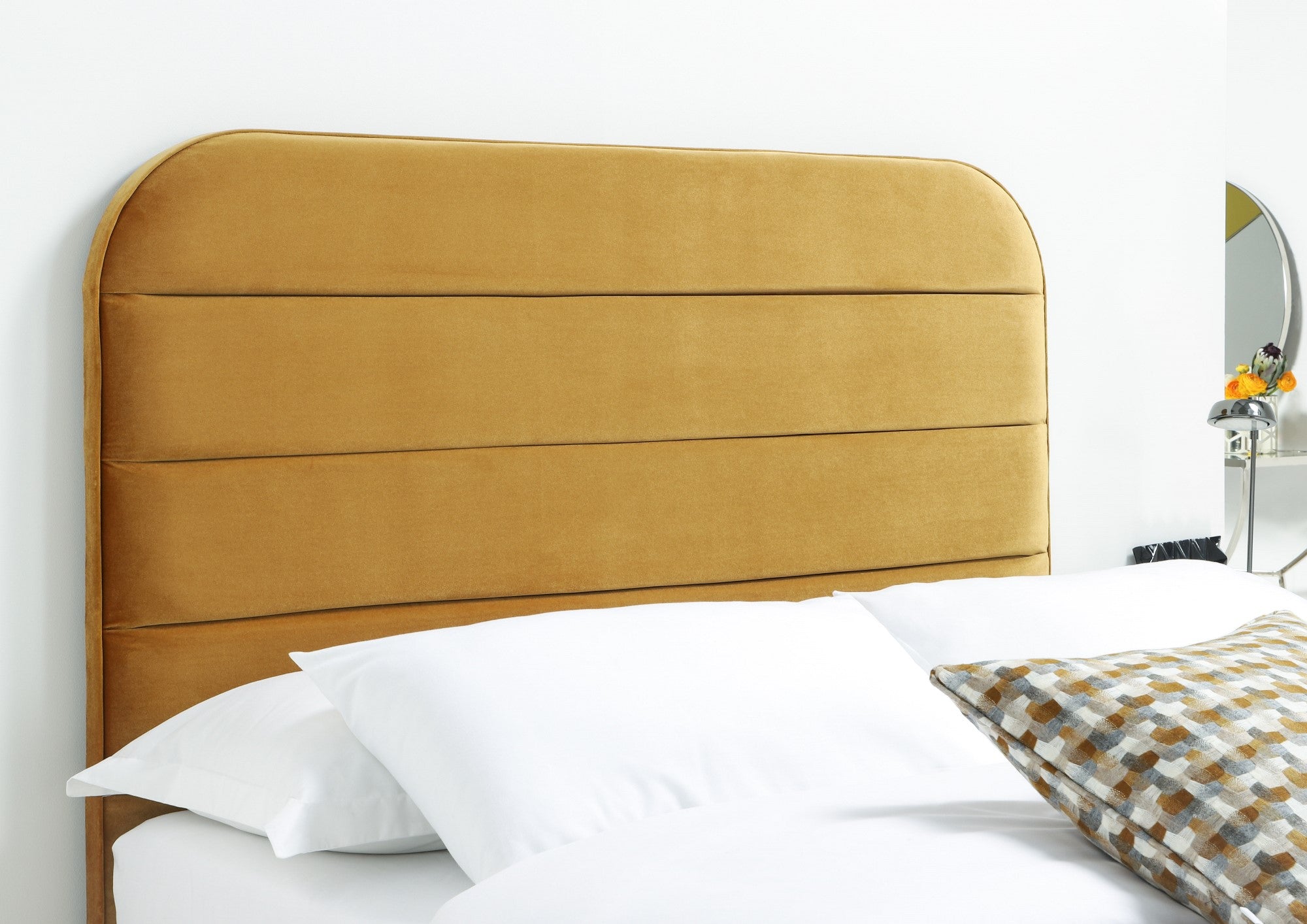 Tolkien Contemporary Upholstered Strutted Mount Headboard-zoom-7