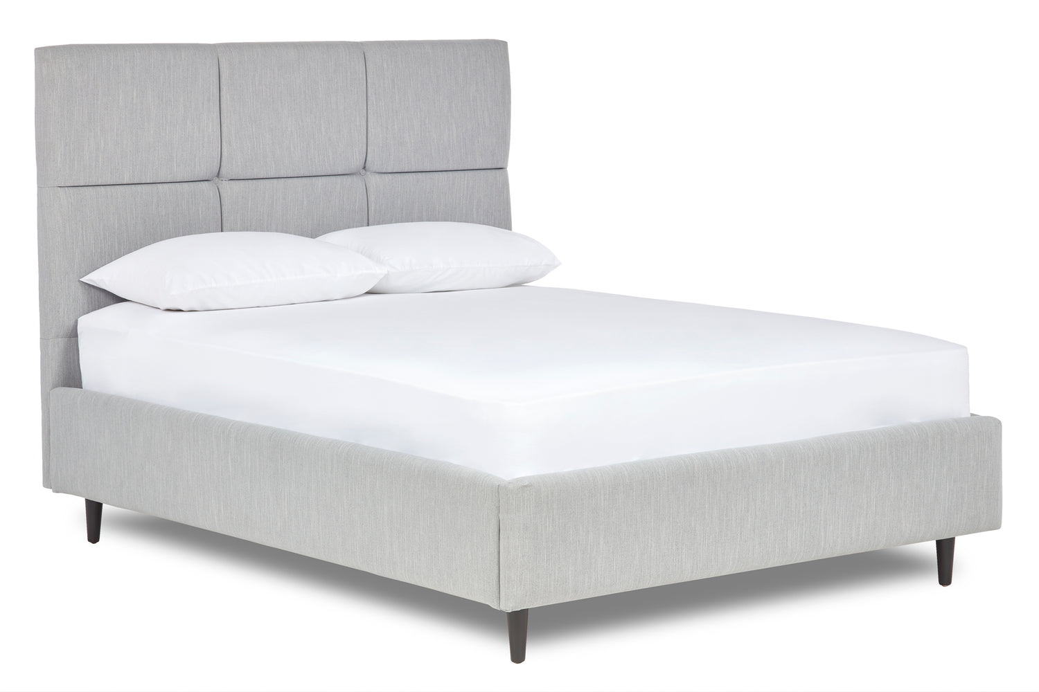 Mirren Contemporary Upholstered Bed With Legs