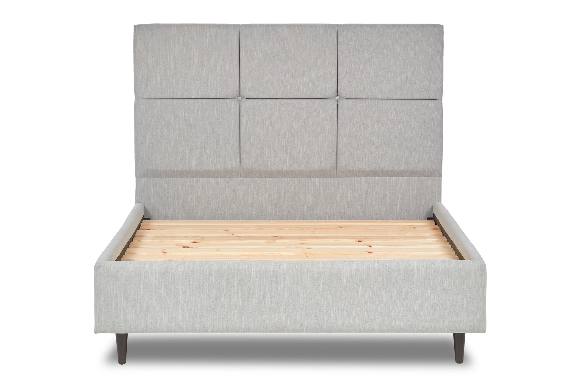 Mirren Contemporary Upholstered Bed With Legs-3