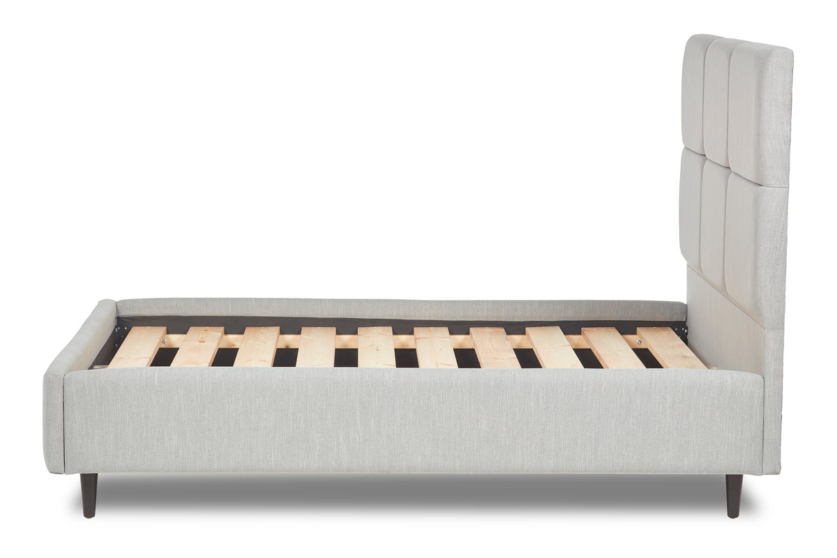 Mirren Contemporary Upholstered Bed with Legs