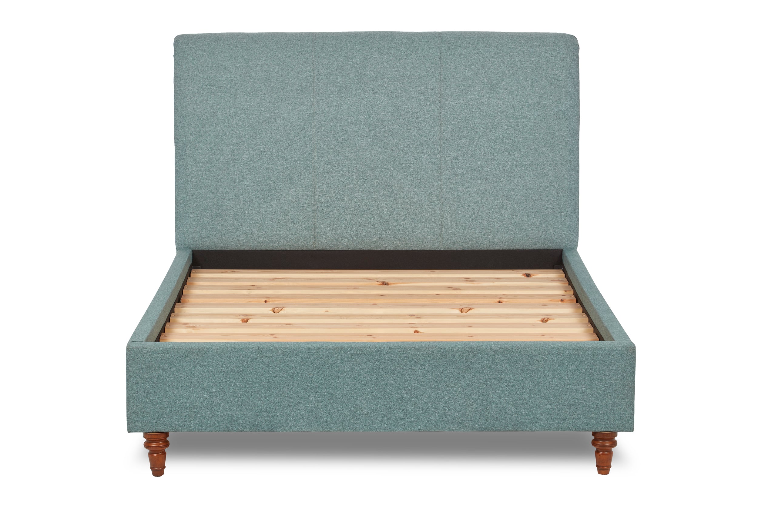 Merlin Upholstered Bed With Low Foot End, Tapered Legs-zoom-4