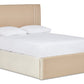 Orton Contemporary Upholstered Ottoman Bed With Low Foot End