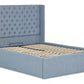 Ringo Smart Upholstered Ottoman Bed With Winged Headboard