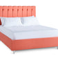 Lenny Upholstered Bed With Button-Backed Headboard