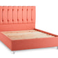 Lenny Upholstered Bed With Button-Backed Headboard