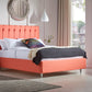 Lenny Upholstered Bed With Button-Backed Headboard