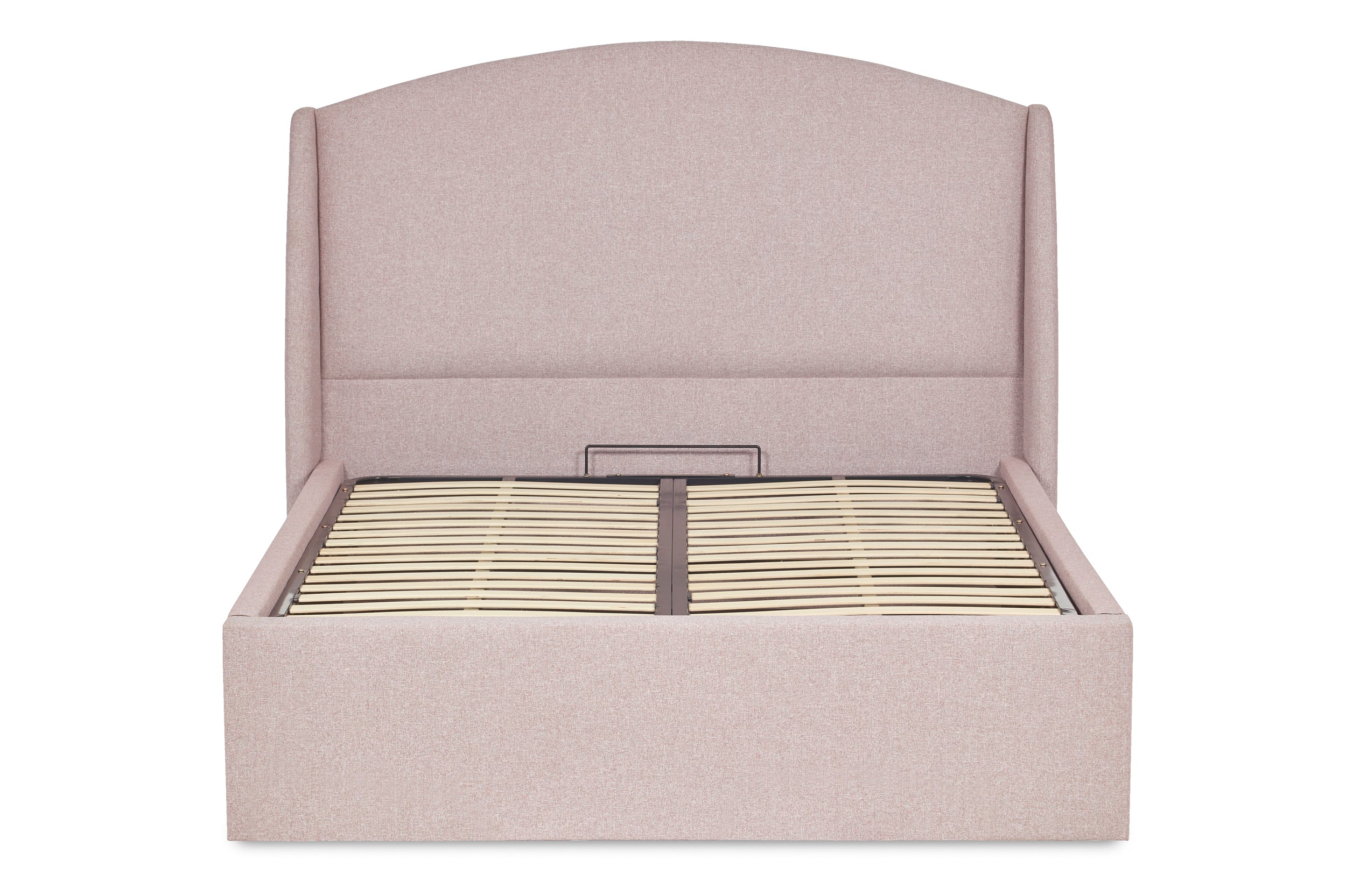 Bronte Modern Upholstered Ottoman With Curved Headboard-zoom-3