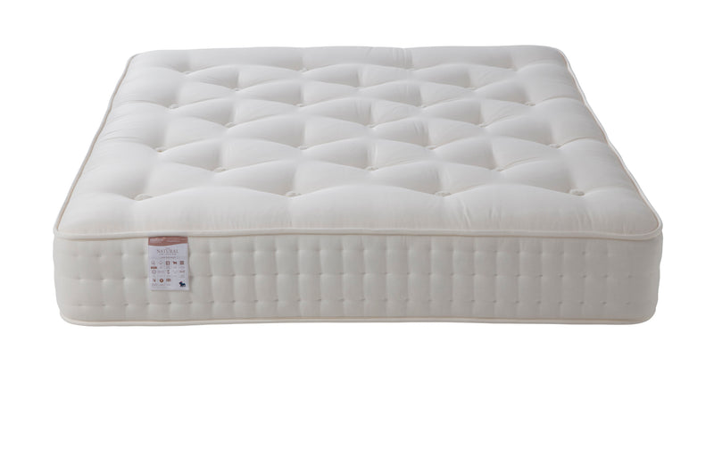 Natural 1500 Natural Mattress With Pocket Springs - Soft-Medium