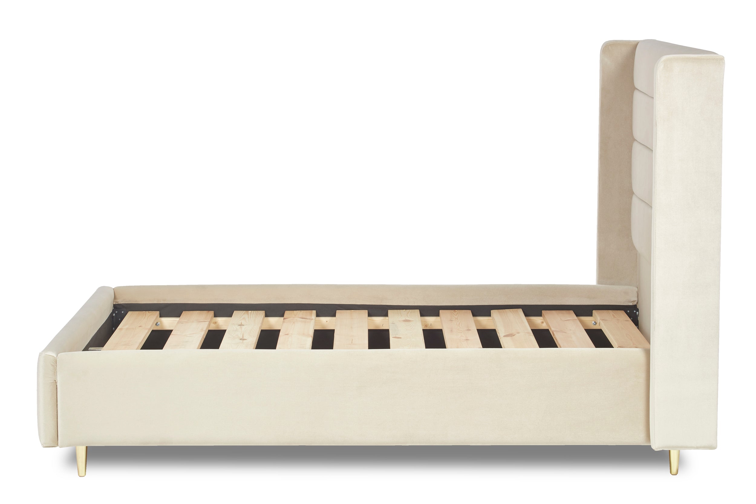 Tennant Modern Upholstered Bed With Winged Headboard-zoom-4