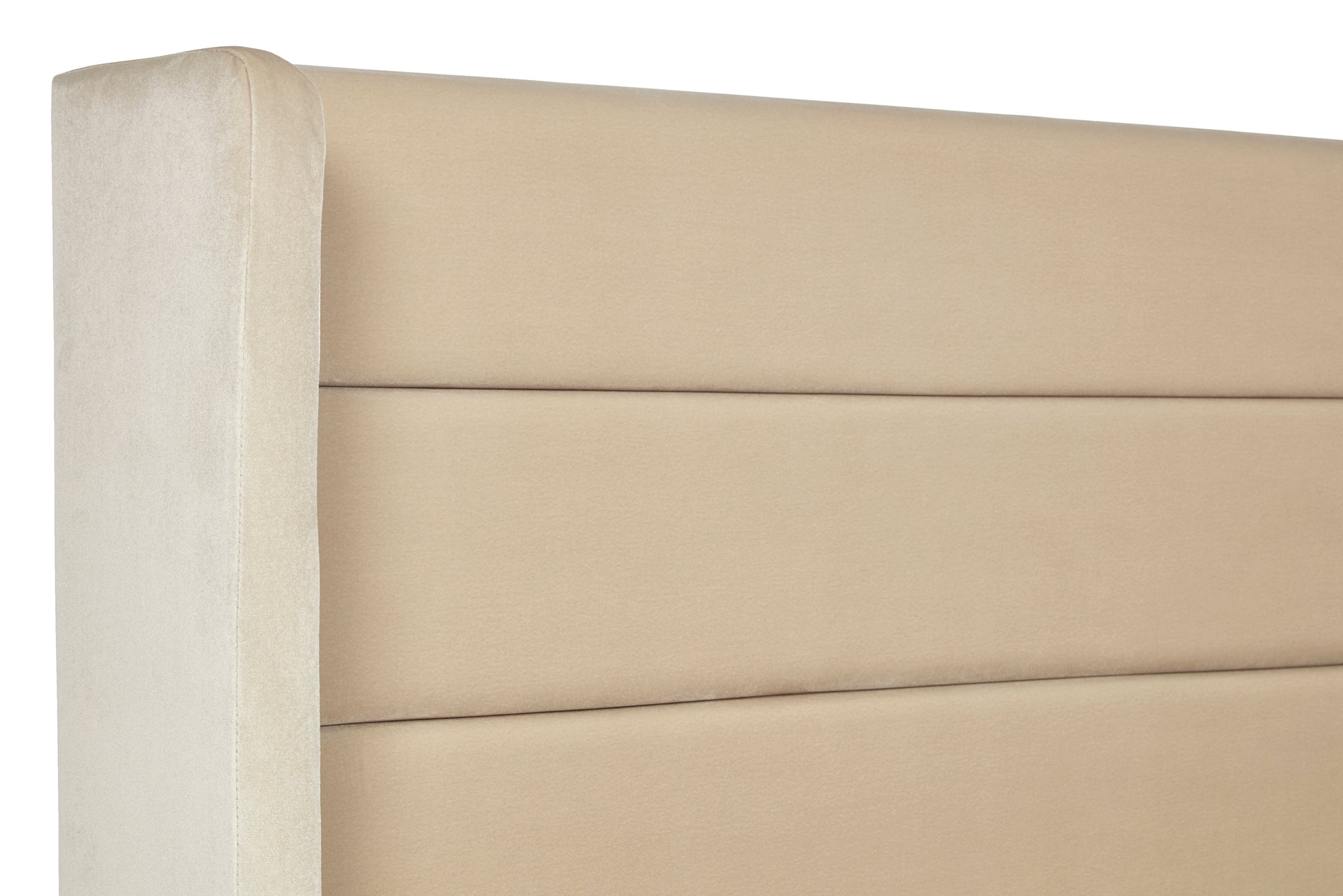 Tennant Modern Upholstered Bed With Winged Headboard-6