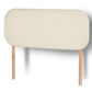 Twiggy Upholstered Round-Edged Strutted Headboard