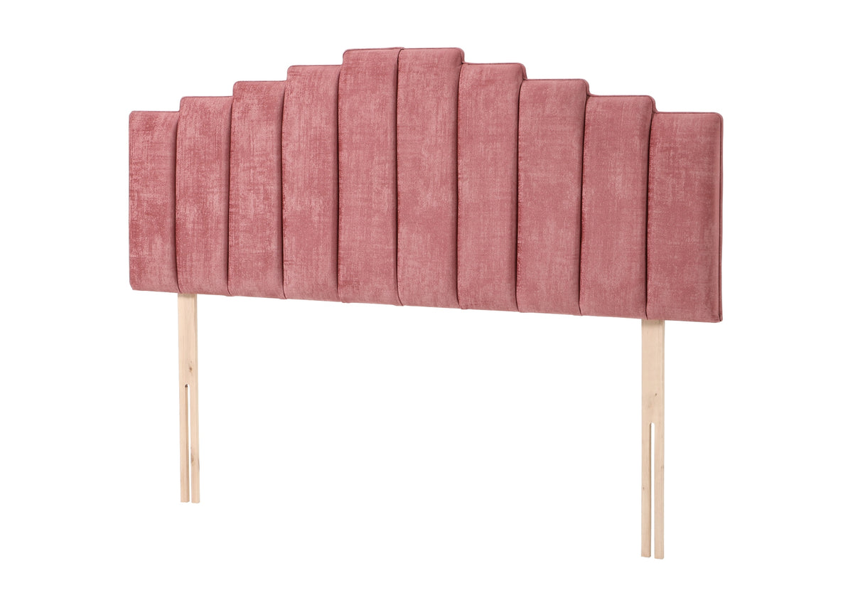 Bond Contemporary strutted mount upholstered headboard