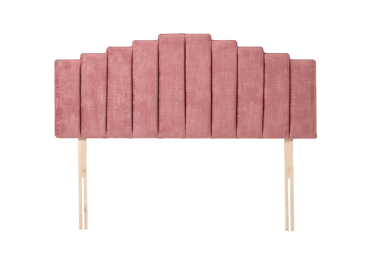 Bond Contemporary strutted mount upholstered headboard
