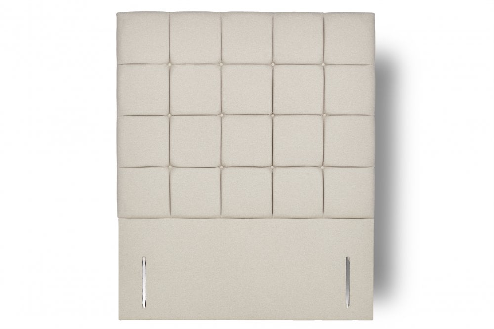 Attenborough Tall Upholstered Floor-Standing Headboard With Square Panels-zoom-2