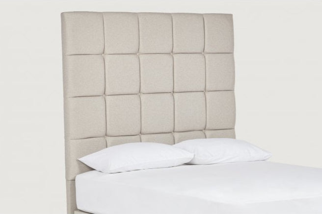 Attenborough Tall Upholstered Floor-Standing Headboard With Square Panels-zoom-1