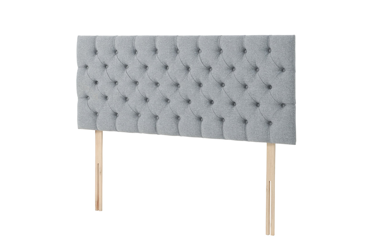 Lennon Chesterfield button-backed upholstered strutted mount headboard