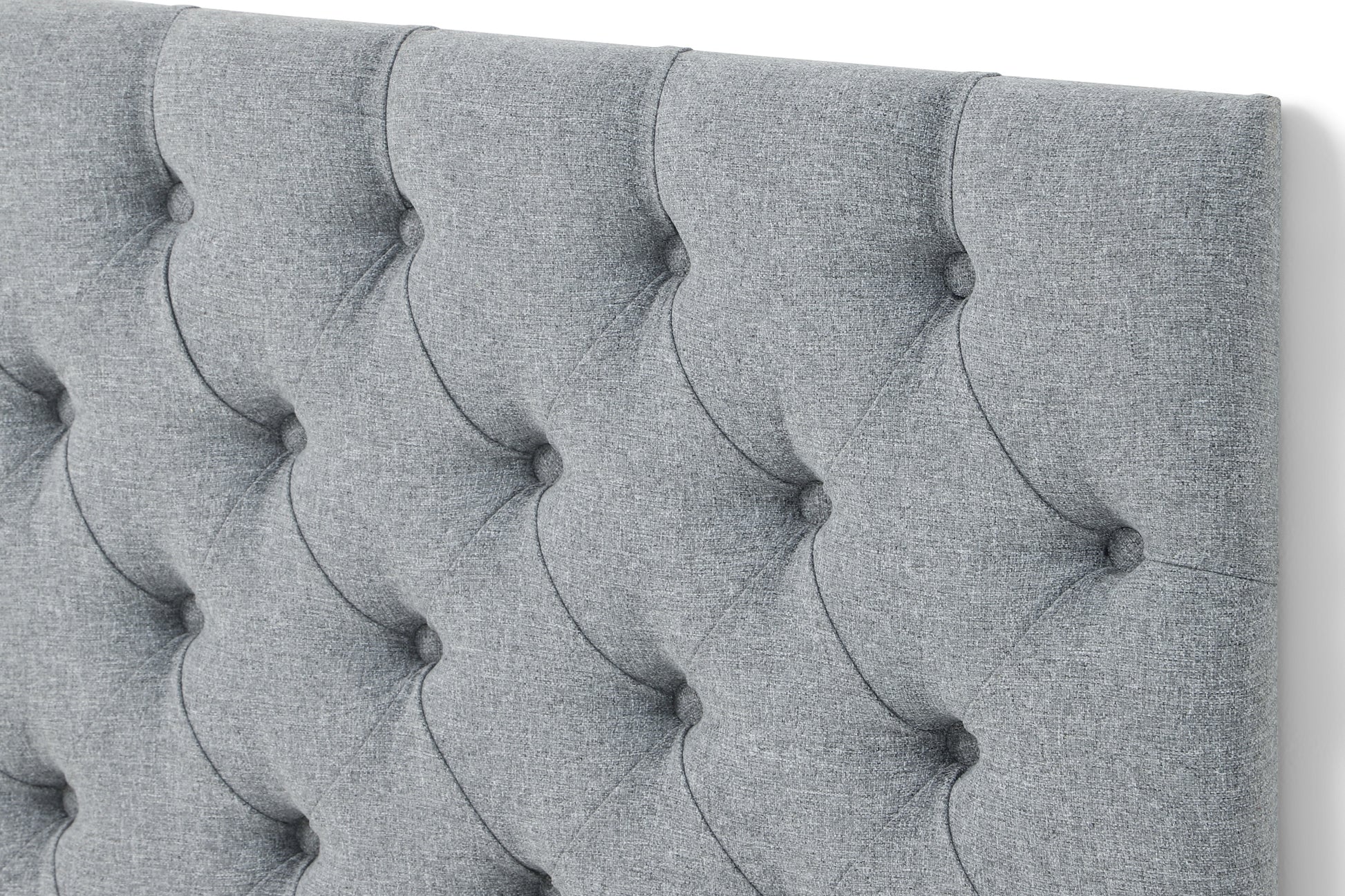 Lennon Chesterfield Button-Backed Upholstered Strutted Mount Headboard-6