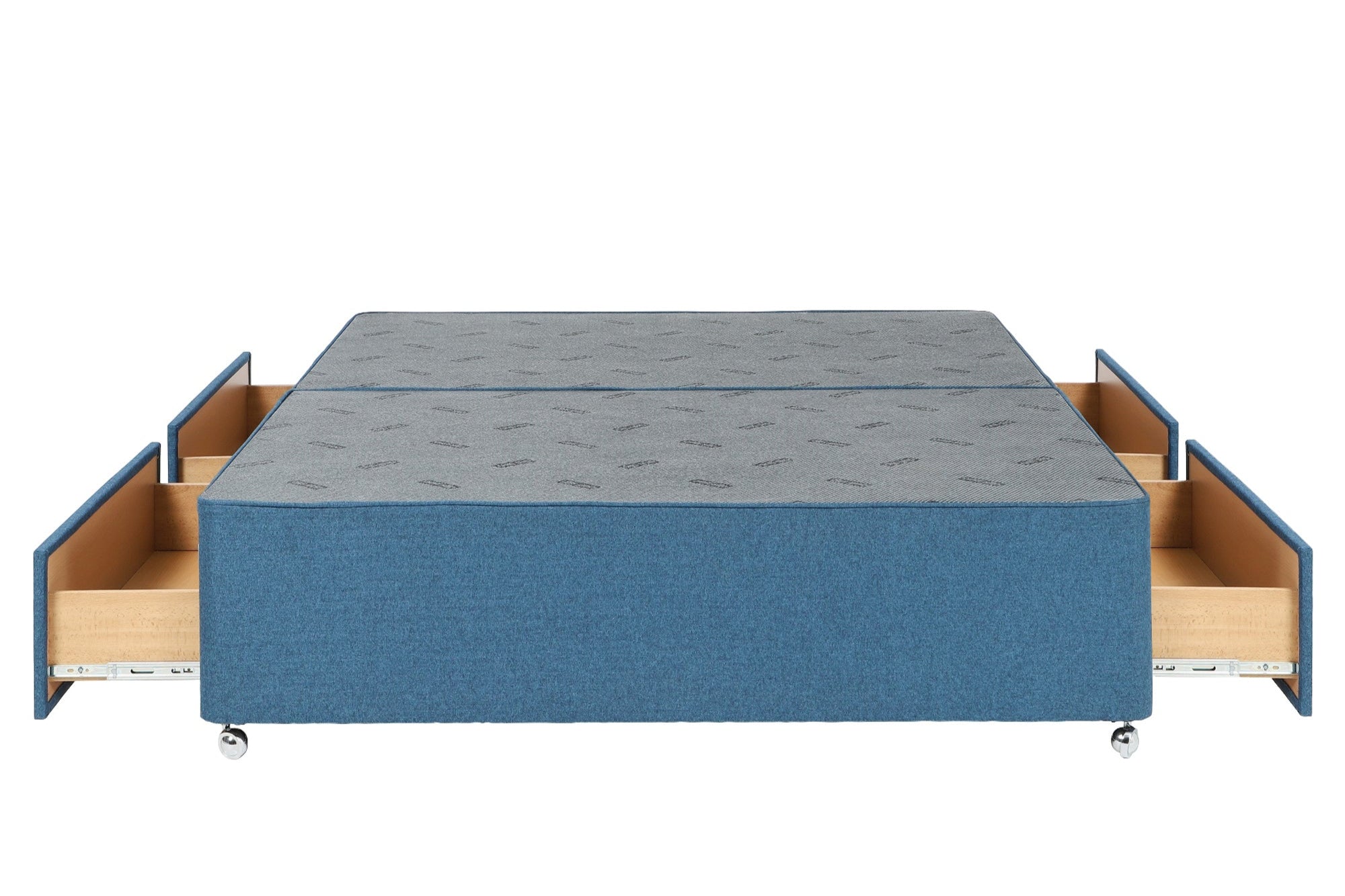Anne Luxury Upholstered Divan Base, With 4 Drawers - Varied Sizes-zoom-3