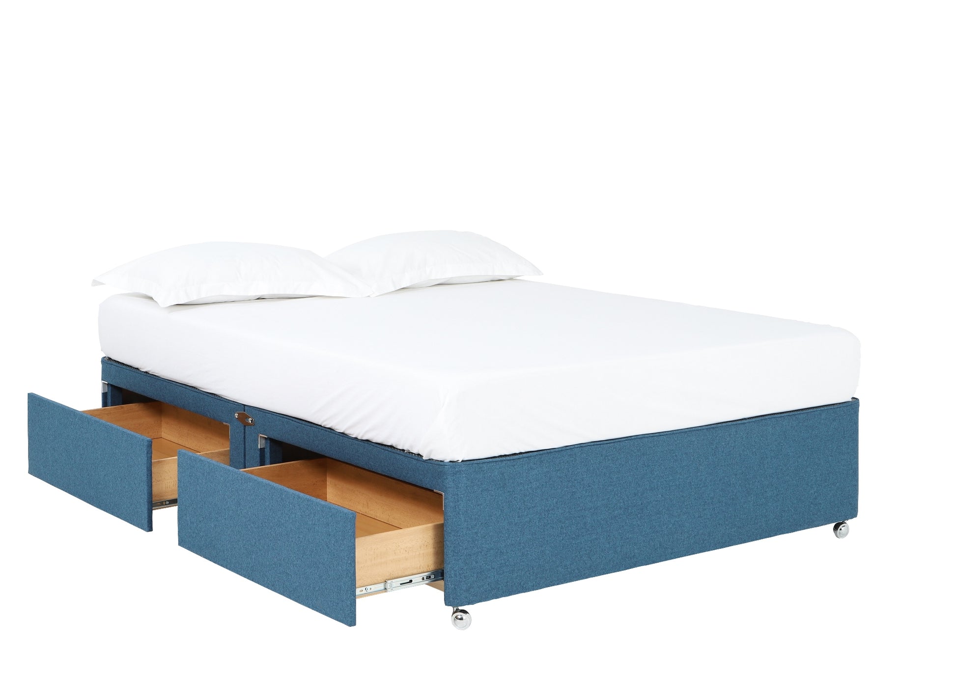 Anne Luxury Upholstered Divan Base, With 4 Large Drawers-4