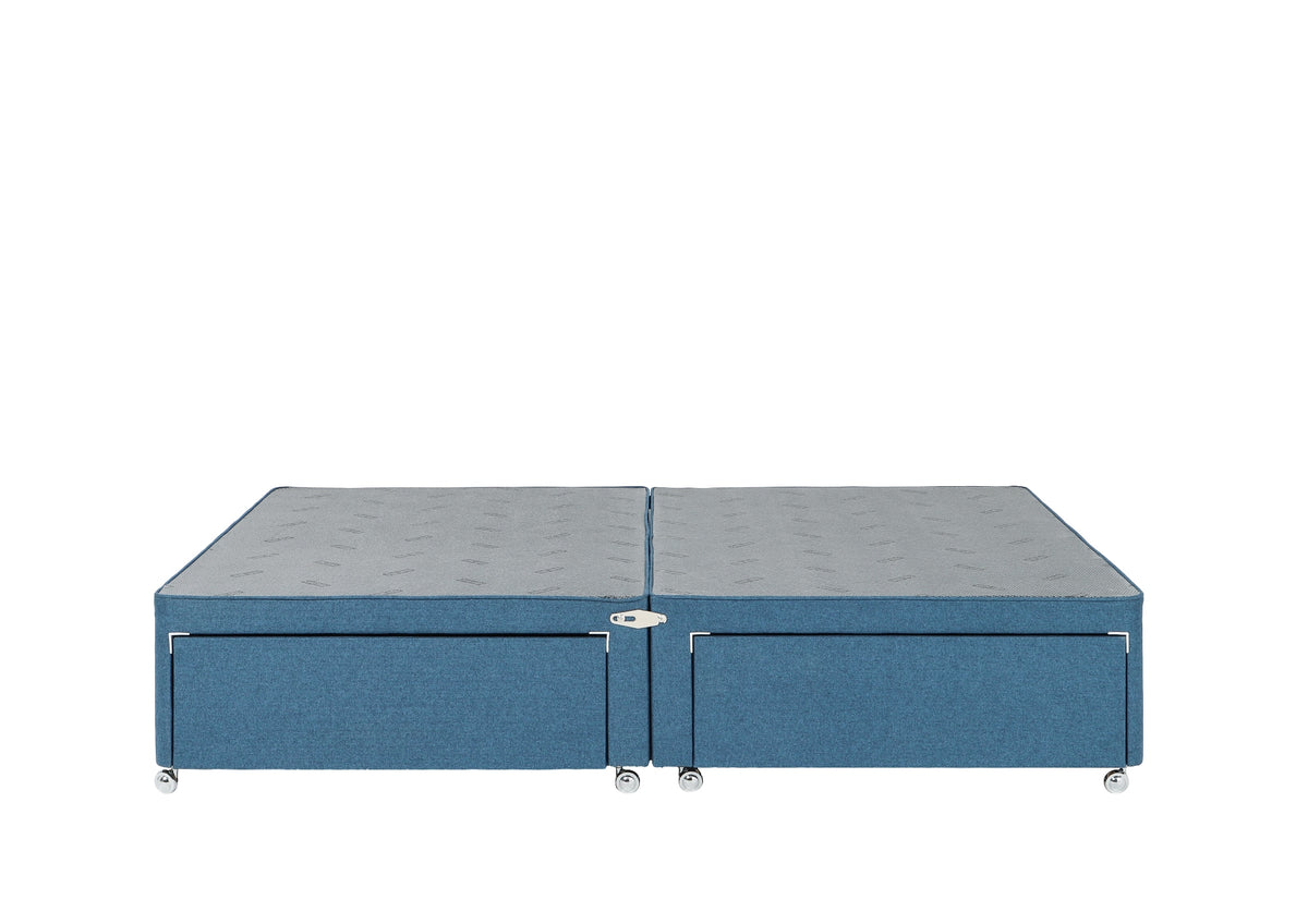 Anne Luxury upholstered divan base, with 4 large drawers