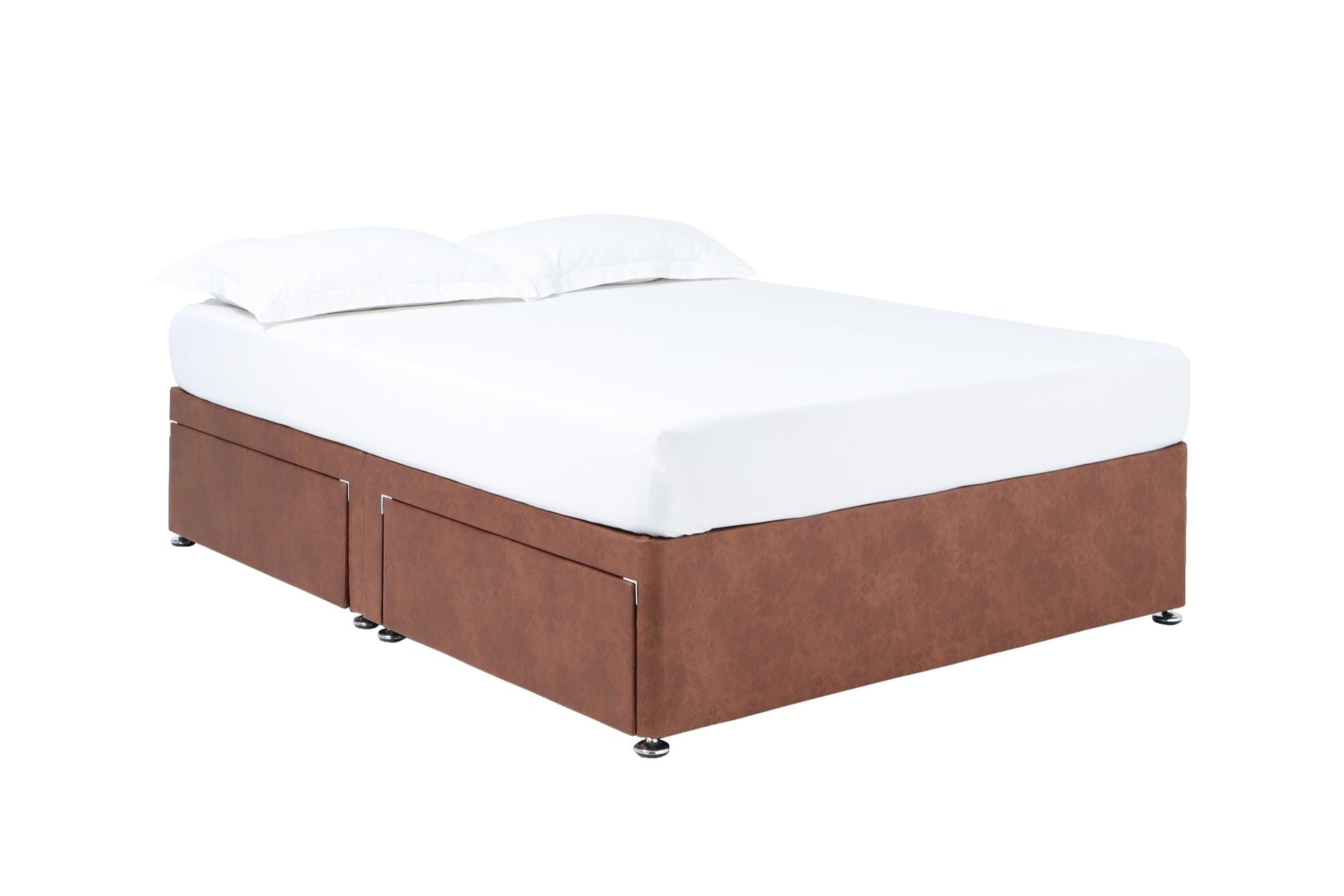 Elizabeth Upholstered Divan Base, With 4 Large Drawers-2