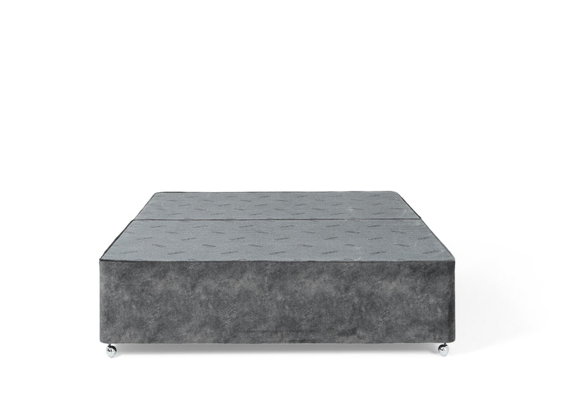 Anne Luxury Upholstered Divan Base, Without Drawers