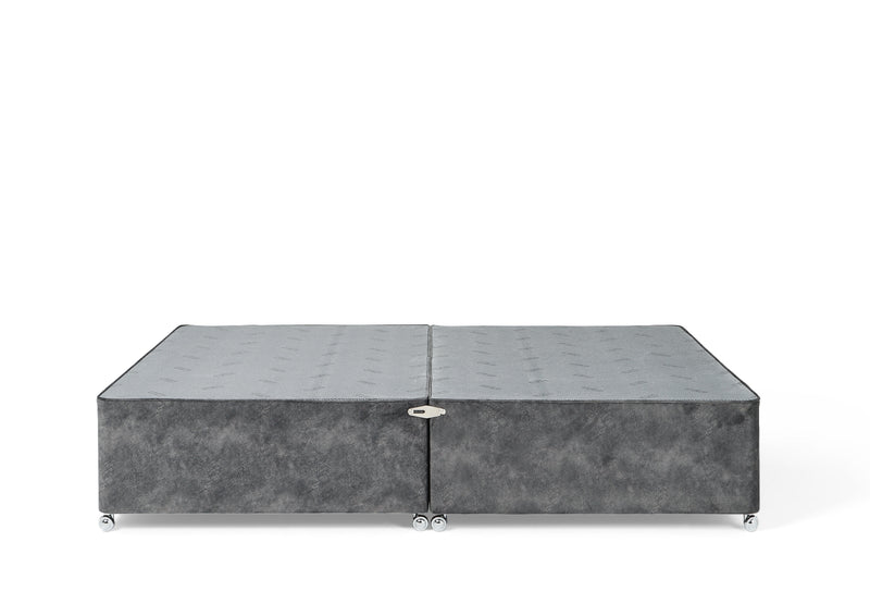 Anne Luxury Upholstered Divan Base, Without Drawers