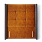 Elton Tall Contemporary Upholstered Floor-Standing Winged Headboard