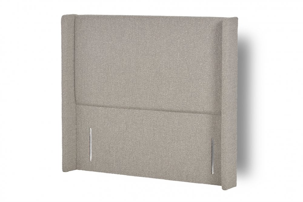 Enid Upholstered Floor-Standing Headboard With Wings-3