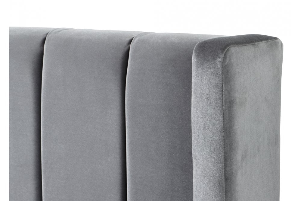 Jagger Contemporary Upholstered Floor-Standing Headboard With Wings-zoom-4