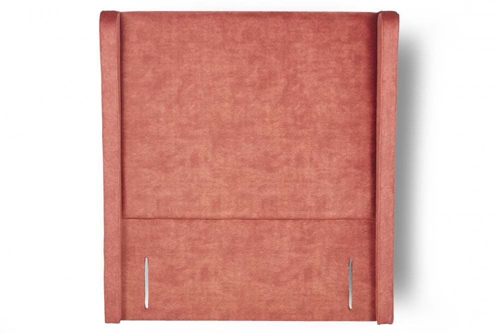 Juliet Tall Upholstered Floor-Standing Headboard With Tapered Wings-2