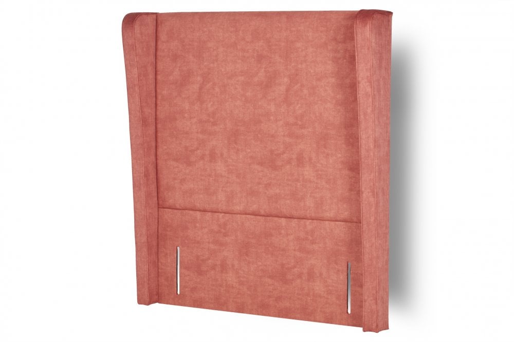 Juliet Tall Upholstered Floor-Standing Headboard With Tapered Wings-4