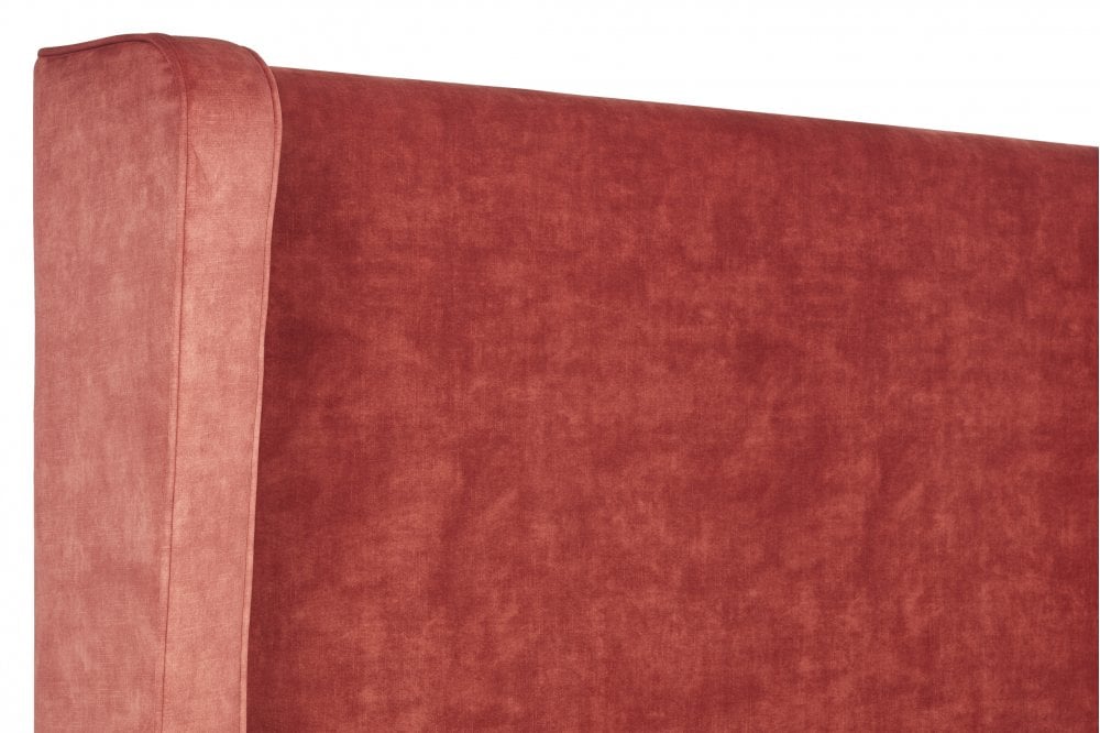 Juliet Tall Upholstered Floor-Standing Headboard With Tapered Wings-5