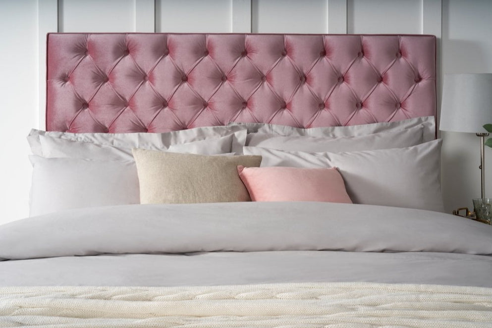 Lennon Chesterfield Button-Backed Upholstered Floor-Standing Headboard