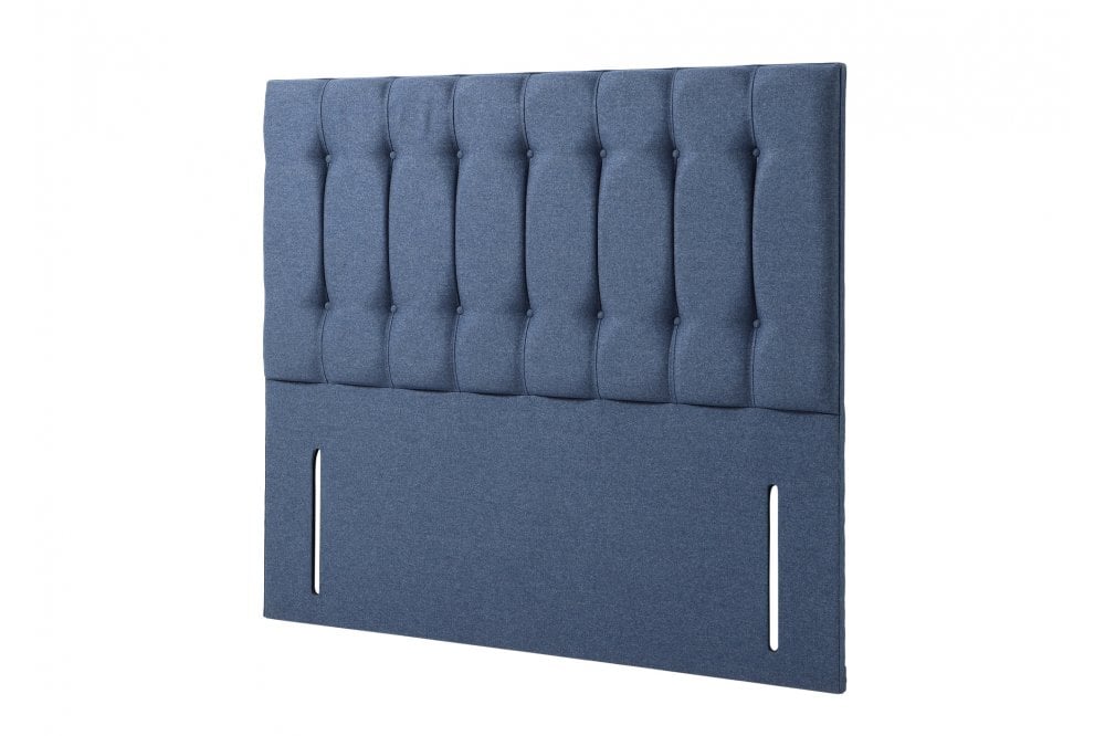 Lenny Contemporary Button-Backed Upholstered Floor-Standing Headboard-3