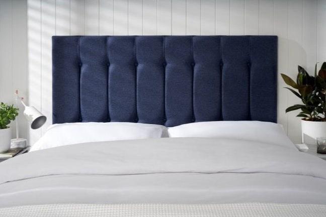 Lenny Contemporary Button-Backed Upholstered Floor-Standing Headboard-1