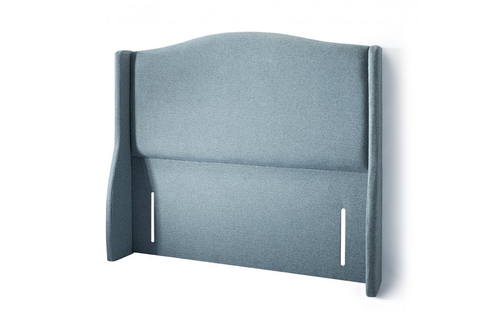 Lovelace Traditional Upholstered Floor-Standing Headboard With Wings-zoom-3