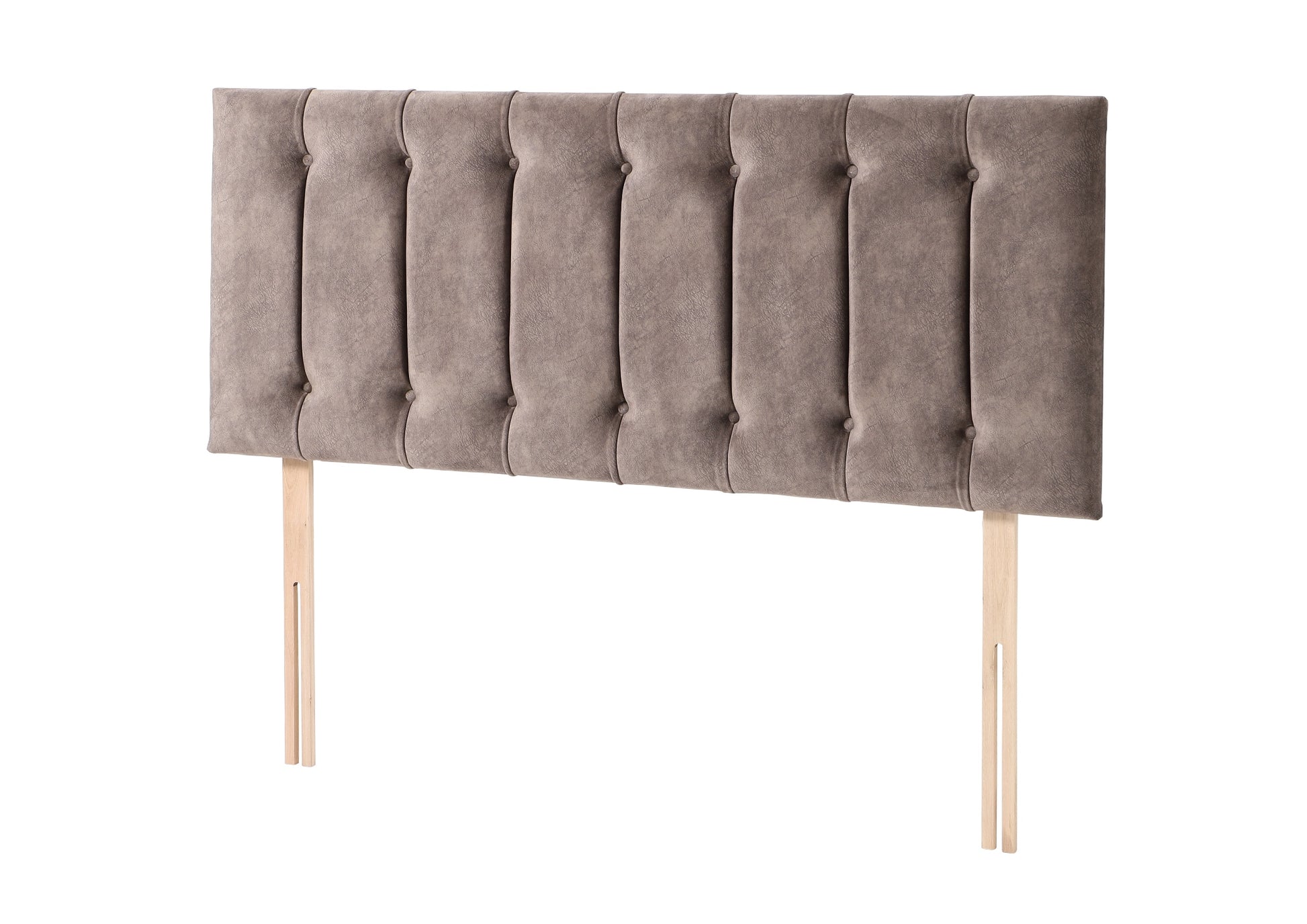 Lenny Contemporary Button-Backed Strutted Mount Upholstered Headboard-3