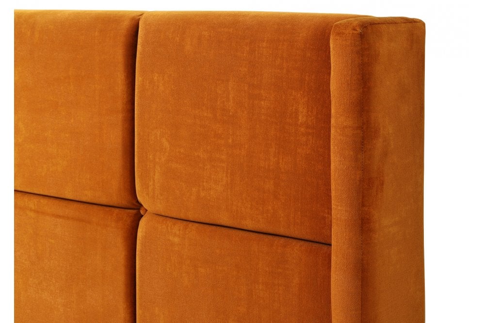 Olivier Winged ButtonBacked Headboard Contemporary British Beds Direct