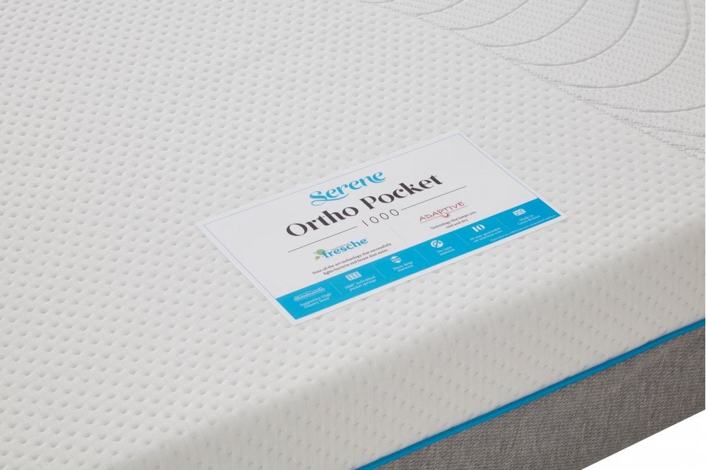 Ortho Pocket 1000 Hybrid orthopaedic mattress with reflex foam - Firm