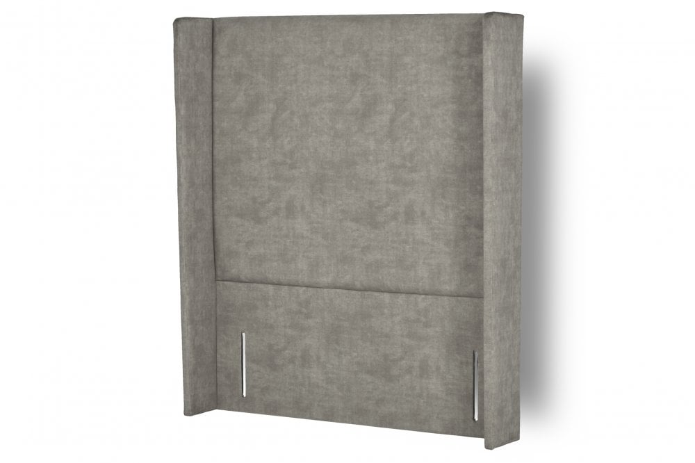 Peggy Tall Upholstered Floor-Standing Headboard With Wings-zoom-4