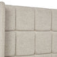 Petula Tall Upholstered Floor-Standing Headboard With Wings