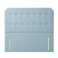 Shakespeare Contemporary Button Backed Upholstered Floor-Standing Headboard