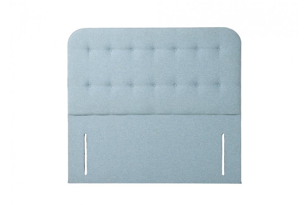 Shakespeare Contemporary Button Backed Upholstered Floor-Standing Headboard-zoom-2