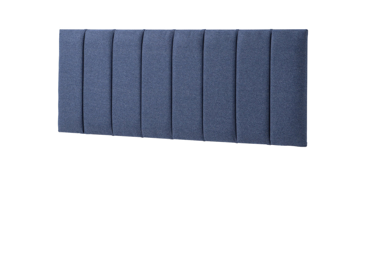 Shelley Contemporary upholstered strutted mount headboard