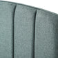 Lulu Contemporary Upholstered Fluted Floor-Standing Headboard
