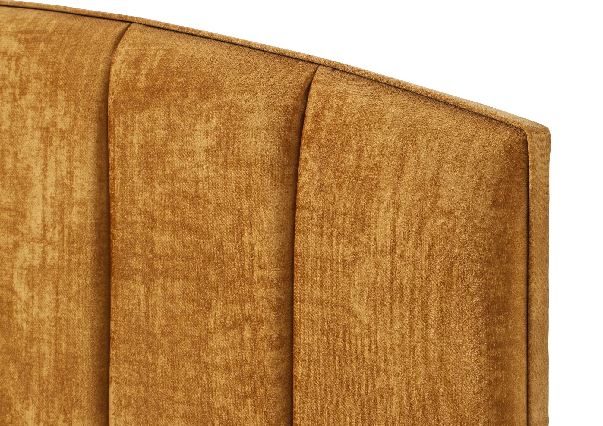 Lulu Contemporary Upholstered Fluted Strutted Mount Headboard-zoom-6