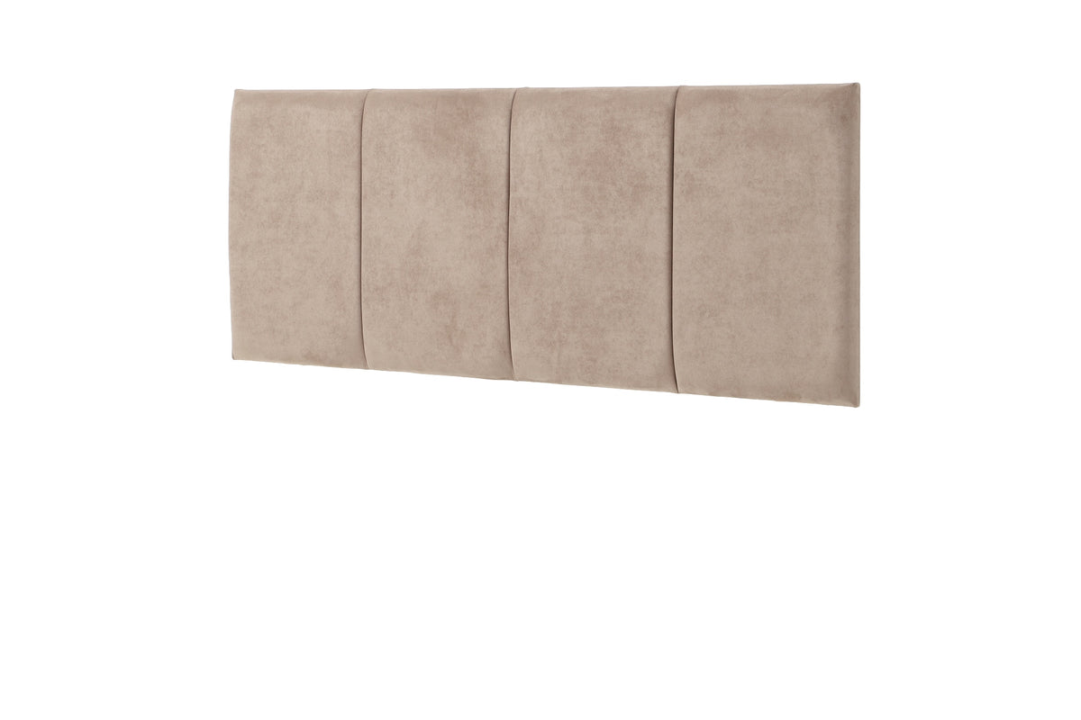 Chaplin Contemporary upholstered strutted mount headboard