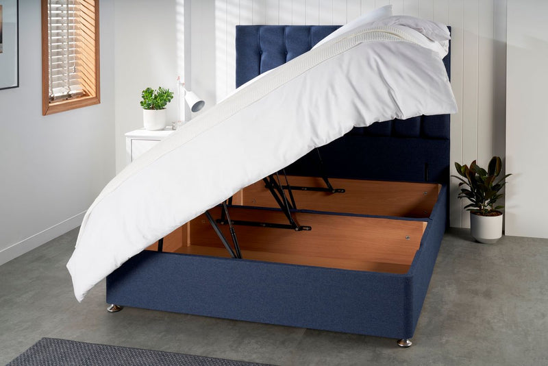 Eleanor Storage Ottoman Bed Base - Side Lift